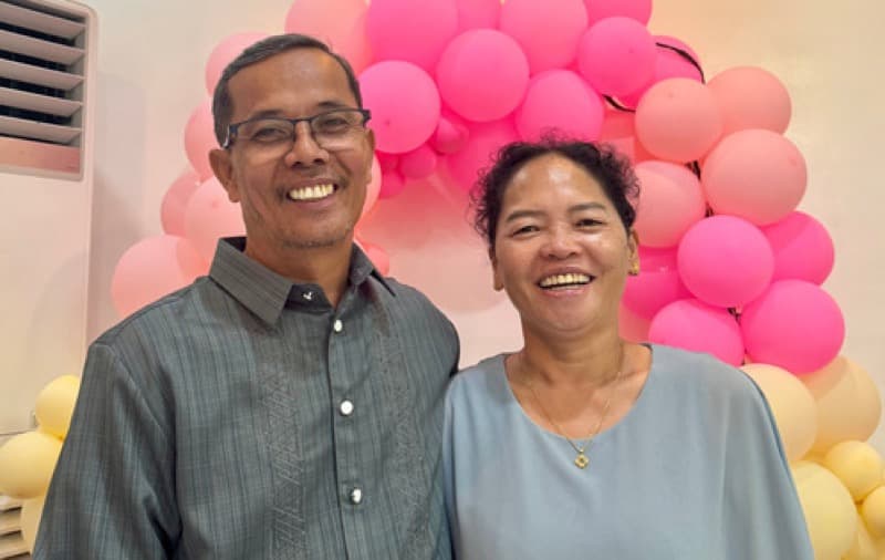 Pastor Ramir Quijada and Ellen
